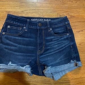 American eagle jean shorts size 2